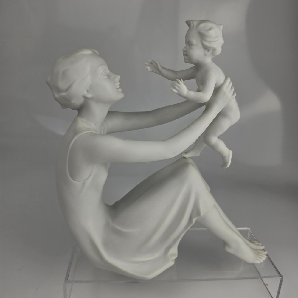 Vintage Kaiser Porcelain Bisque Mother Child‎ Figurine Bochmann #398
